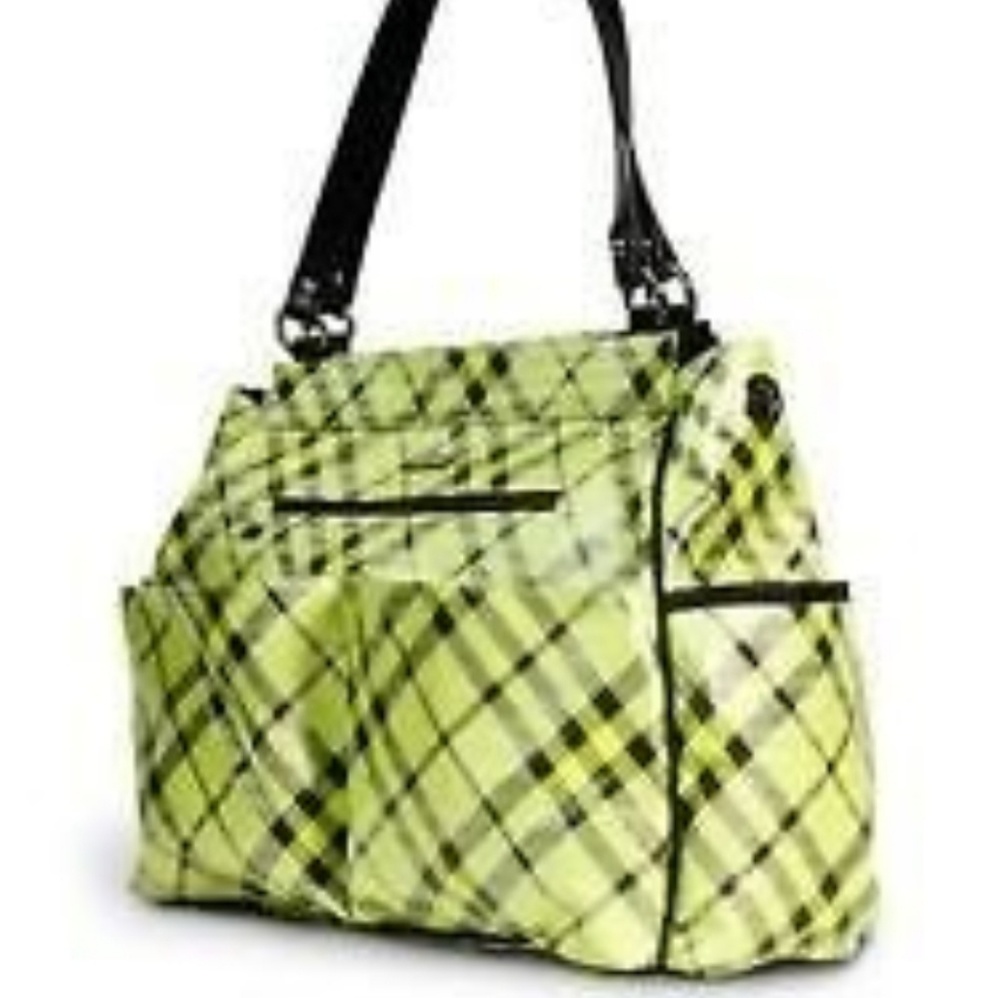 Delilah Shell with a diaper changing pad